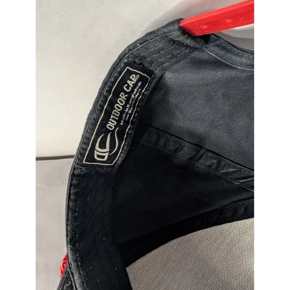 Pabst Blue Ribbon PBR Beer Snapback Hat Black Red Rope Outdoor Cap Mens OSFM - Picture 7 of 7